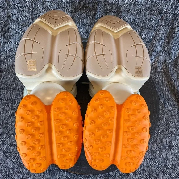 Balmain Men's Unicorn Low Top Chunky Sneakers Men's 11 Neoprene